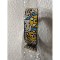 Cartoon Network Adventure Time belt Yellow & Blue silver color buckle waist 40.5