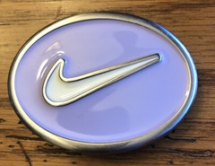 Nike Belt Buckle Swoosh Light Purple