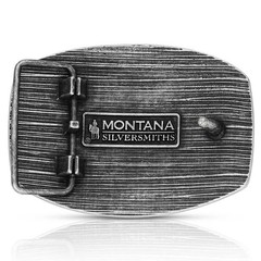 Montana Silversmiths Attitude Officially Licensed Dale Brisby Rodeo Belt Buckle