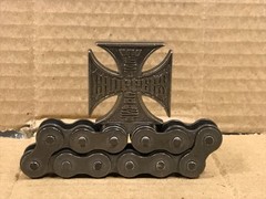 West Coast Choppers Belt Buckle Chain Link Bottle Opener