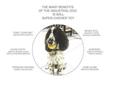 Industrial Dog Ultra-Durable Ball Fetch DURABLE Retrieving Toy Training – Dogs