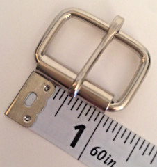 Roller Buckle Nickel Plated 1&Prime;