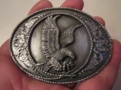 1991 AMERICAN EAGLE BELT BUCKLE – HEAVY BUCKLE – GW7