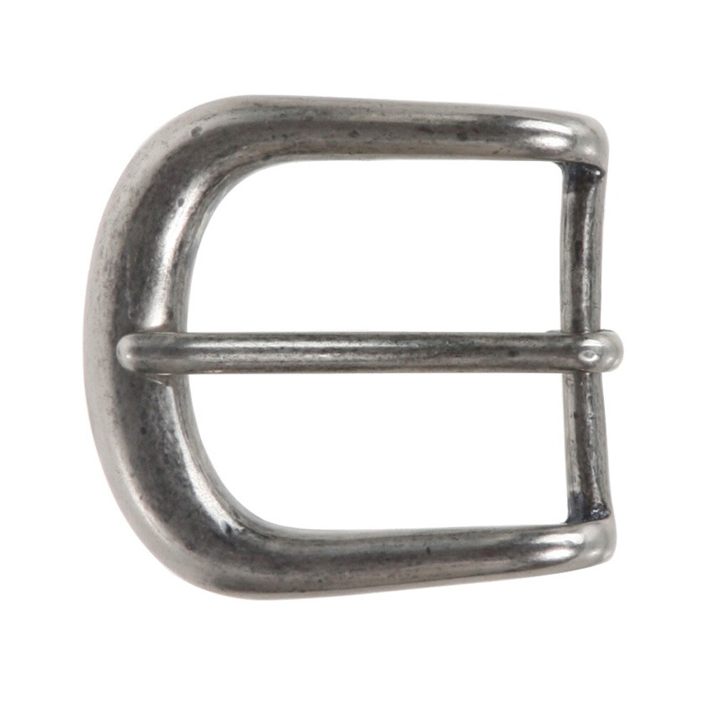 1 1/4&Prime; (32 mm) Single Prong Solid Brass Horseshoe Belt Buckle