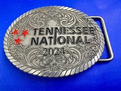Tennessee National 2024 4th Place U21 Women&rsquo;s Enduro Trophy Award Belt Buckle