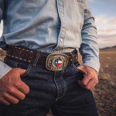 Montana Silversmiths Belt Buckle Lonestar Heritage Attitude A955