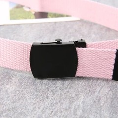 Nylon Belt Alloy Buckle -Versatile Classic Stylish Fashion Accessory 3.8CM Width