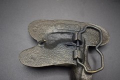 Large Heavy Brass Cobra Snake Buckle-3 1/2&Prime; x 2 1/2&Prime;