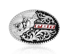 Montana Silversmiths Belt Buckle Eight Seconds Style Silver A1092PBR