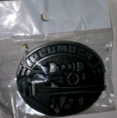 New Plumber Belt Buckle