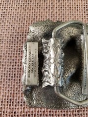 Vintage Siskiyou 1981 Gold Rush Belt Buckle; Arroyo Grande Buckle Co (RF1029)