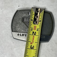 Handyman Club of America &lsquo;life member&rsquo; belt buckle 1996
