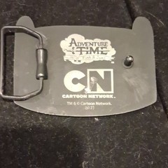 Cartoon Network Adventure Time Finn Character Metal Clamp Belt Buckle, 1.5&Prime;