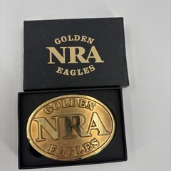 New Golden Eagles NRA Belt Buckle