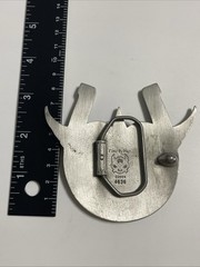 Lucky Horseshoe Winged Star Fine Pewter 2004 Belt Buckle Great American Products