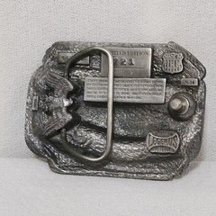 Belt Buckle – Nascar Geoff Bodine limited edition #721 made in USA