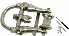 1.5&Prime; Belt Buckle Men Western Cowboy Replacement Buckle Heavy Duty Belt