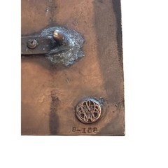 Vintage Anheuser Busch Budweiser Brass Buckle Lady of the Lake St Louis B-168