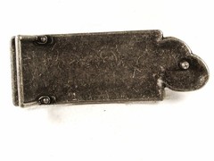Silvertone Belt Buckle By ED HARDY 33116bbb