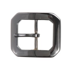 1 1/8&Prime; (30 mm) Nickel Free Single Prong Hexagon Belt Buckle