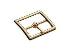 Perfect Fit Replacement Buckle for Garrison Belts 1.75 Inch Large, Brass