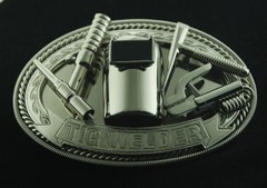 (8X11 cm) MADE BY ORDER MEN BELT BUCKLE HANDMADE STAINLESS STEEL TIG WELDER 1