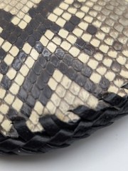 Genuine Python Snakeskin Belt Buckle The Skin Shop Leather Braided Western