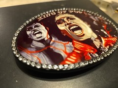 Buckle Belt OVAL Michael Jackson KING OF POP – THRILLER