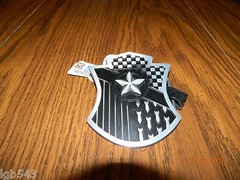NWT-Solid Metal NAUTICAL STAR CREST and SHIELD METAL BELT BUCKLE by PUGS GEAR