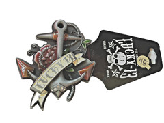 Lucky 13 Belt Buckle Anchor Original Officially Licensed New Men Women Fashion