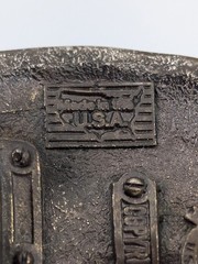 VTG 1986 Heavy Equipment Operator Belt Buckle The Great American Buckle Co USA