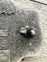 Vintage Great American Buckle Co Hi Ballin Truck Belt Buckle 1976 USA Metal