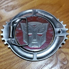 Transformers Autobot Reversible Belt Buckle Metal Collectible Accessory Rare