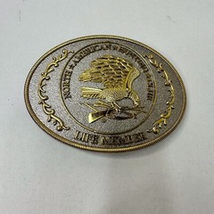 North American Hunting Club Life Member Belt Buckle