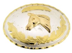 Western Belt Buckle Horse Shoe Racing Rodeo Cowgirl Cowboy New Men Women Texas
