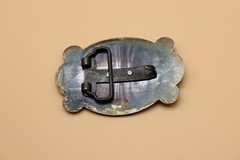 Vintage Horse Head and Horseshoe Belt Buckle