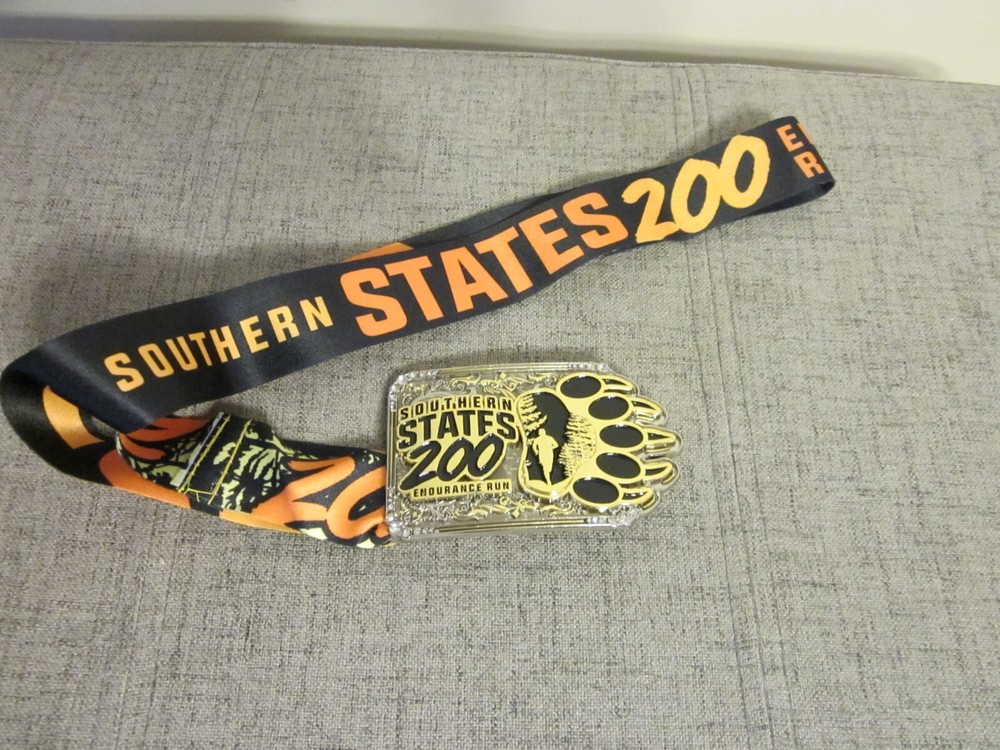 Belt Buckle: Southern States 200 ultra