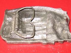 1983 COMMEMORATIVE AMERICA FIRE FIGHTER-ARROYO GRANDE BUCKLE-4257/5000 MADE