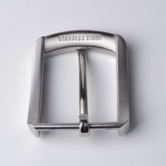 2Pcs Heavy Duty Single Prong Belt Buckle Replacement Pin Buckle Fits 4cm