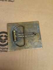 1975 Falstaff Belt Buckle Beer Alcohol Advertising U-168 Beramot Brass Works