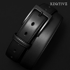 XZQTIVE TSA Belt For Men Metal Free Dress Belts Fit Pant 36-40in, Black