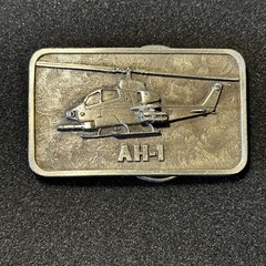 The Buckle Connection AH-1 Cobra Attack Hellicopter Belt Buckle