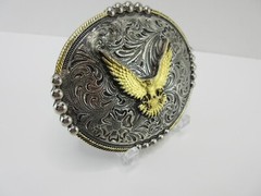 Vintage Western Eagle Belt Buckle – Rodeo Style Cowboy Cowgirl Accessory