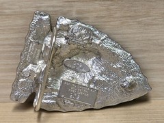 Vinyage Siskiyou DIAMOND CUT COLLECTION Silver Black Eagle Arrowhead Western