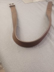 Unbranded Brown Pebble Genuine Leather Belt Nickel Free Buckle Size 36 Quality