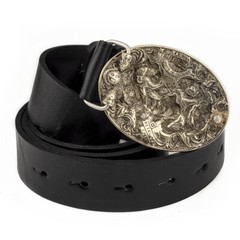Scorpio german silver belt buckle, Horoscope Astrological Zodiac Sign buckle