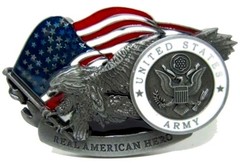 United States Army Eagle American Belt Buckle military Armed Forces Unisex