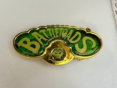 BATTLETOADS Loot Crate DX Gaming Exclusive Retro Game Nintendo Belt Buckle