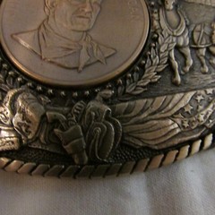 John Wayne Belt Buckle – Solid Brass – Men’s – 1st Edition
