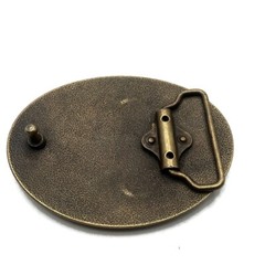 Bullet Casing Belt Buckle Western Cowboy Heavy Duty